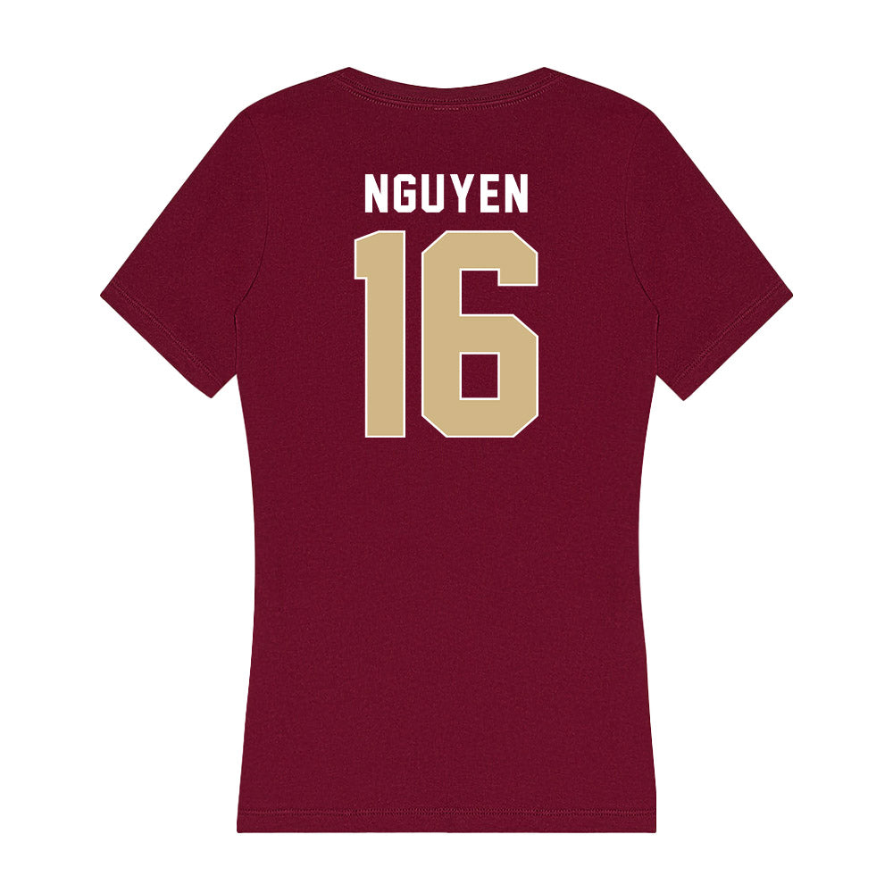 FSU - NCAA Women's Soccer : Sophia Nguyen - Women's V-Neck T-Shirt-1