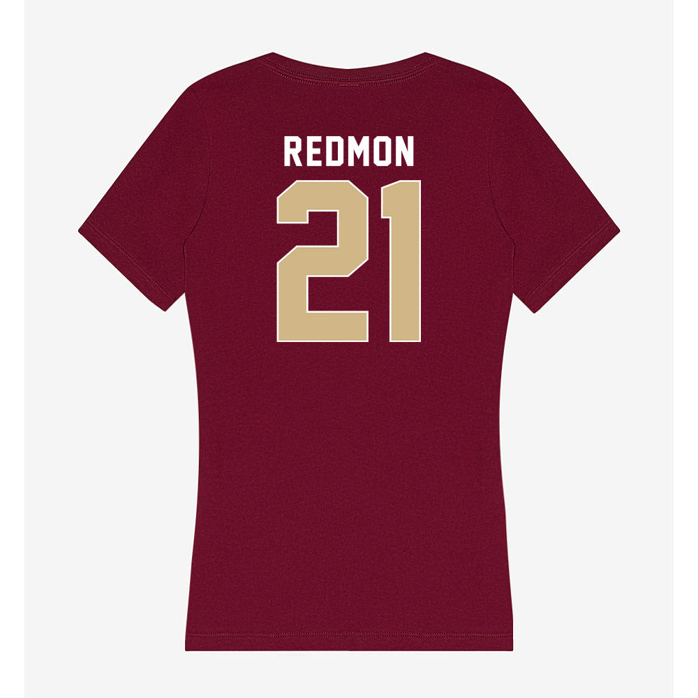 FSU - NCAA Football : Max Redmon - Women's V-Neck T-Shirt-1