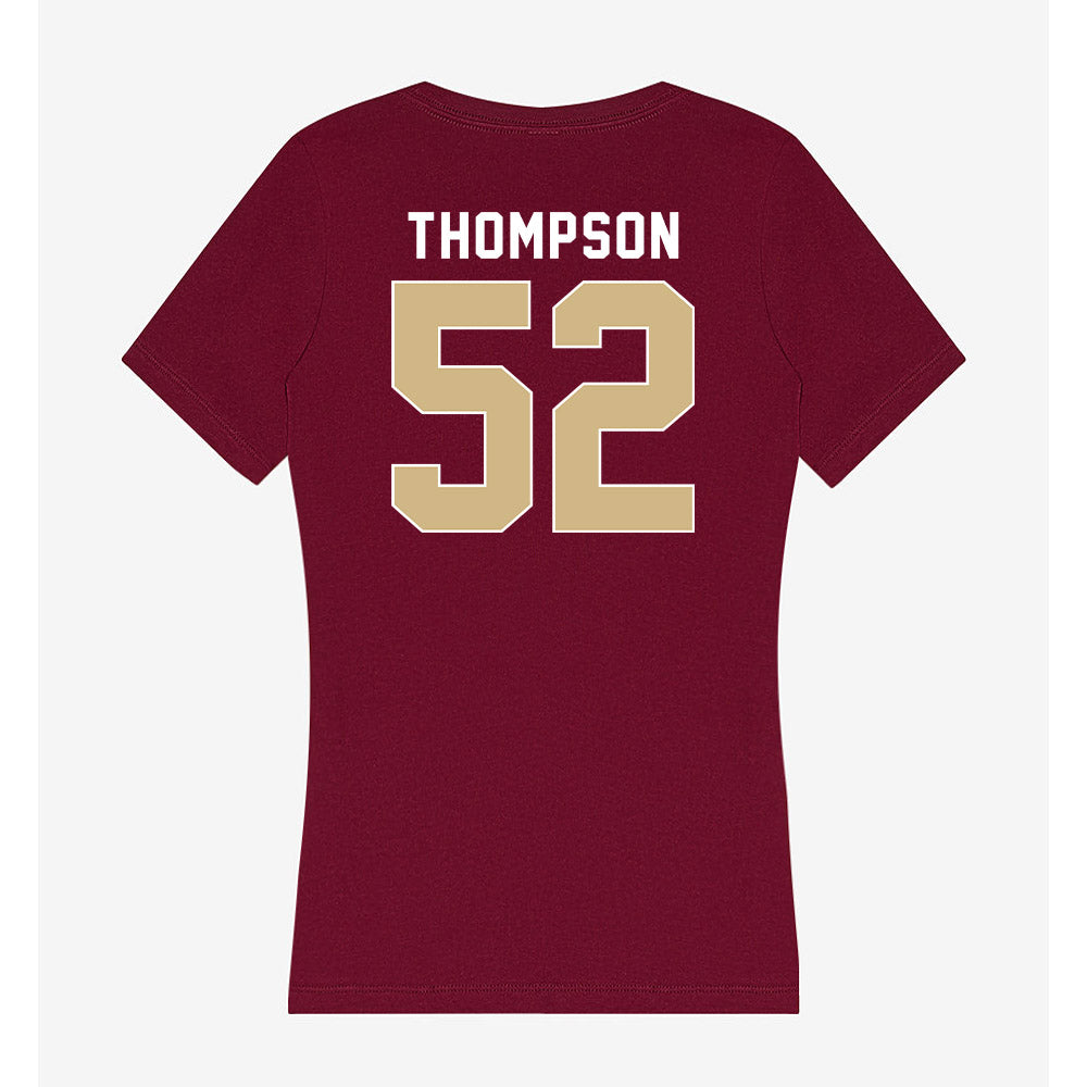 FSU - NCAA Football : Chavez Thompson - Women's V-Neck T-Shirt-1