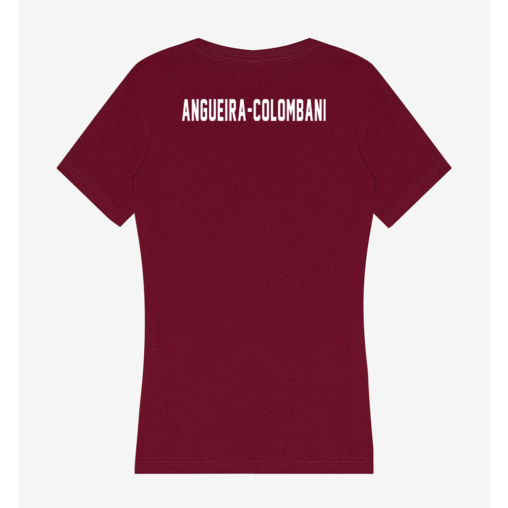 FSU - NCAA Women's Swimming & Diving : Alexandra Angueira-Colombani - Women's V-Neck T-Shirt-1