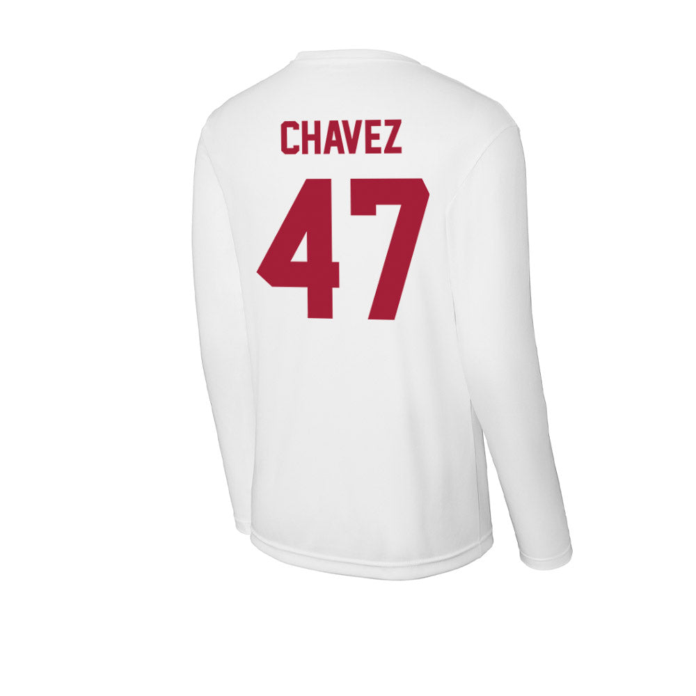 Stanford - NCAA Football : Alejandro Chavez - Activewear Long Sleeve T-Shirt-1