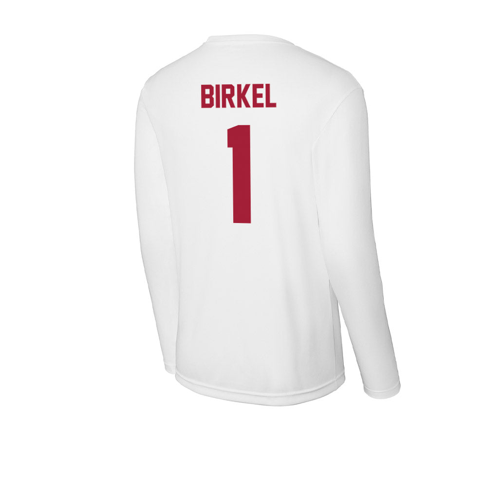 Stanford - NCAA Women's Soccer : Caroline Birkel - Activewear Long Sleeve T-Shirt-1
