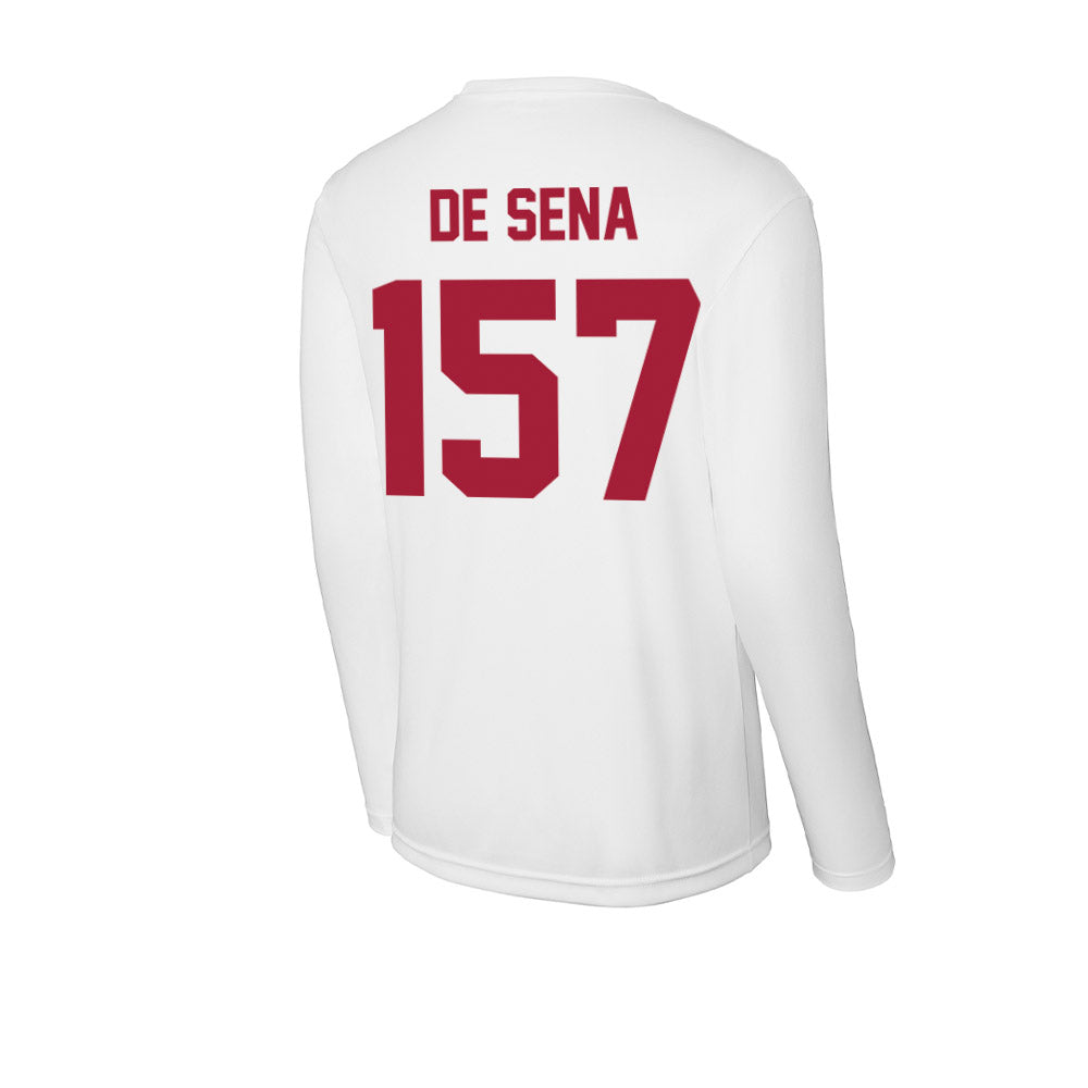 Stanford - NCAA Wrestling : Jack De Sena - Activewear Long Sleeve T-Shirt-1