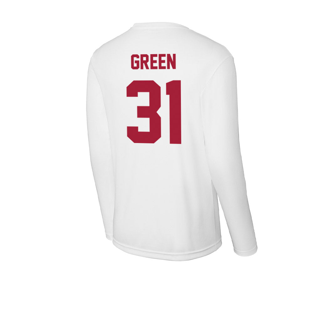 Stanford - NCAA Women's Basketball : Lauren Green - Activewear Long Sleeve T-Shirt-1