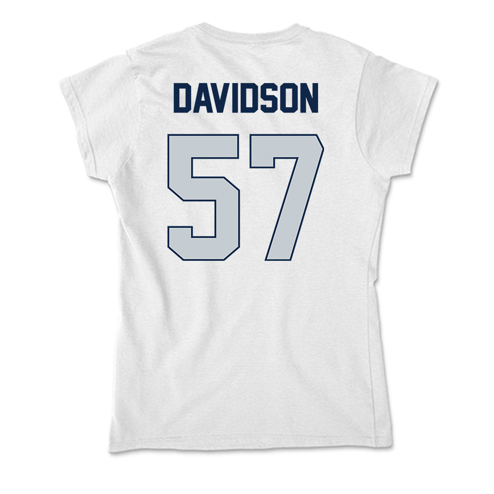 Samford - NCAA Football : Web Davidson - Soft Style Women’s T-Shirt-1