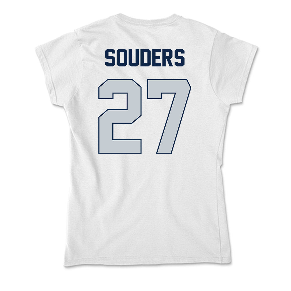 Samford - NCAA Baseball : Jake Souders - Soft Style Women’s T-Shirt-1