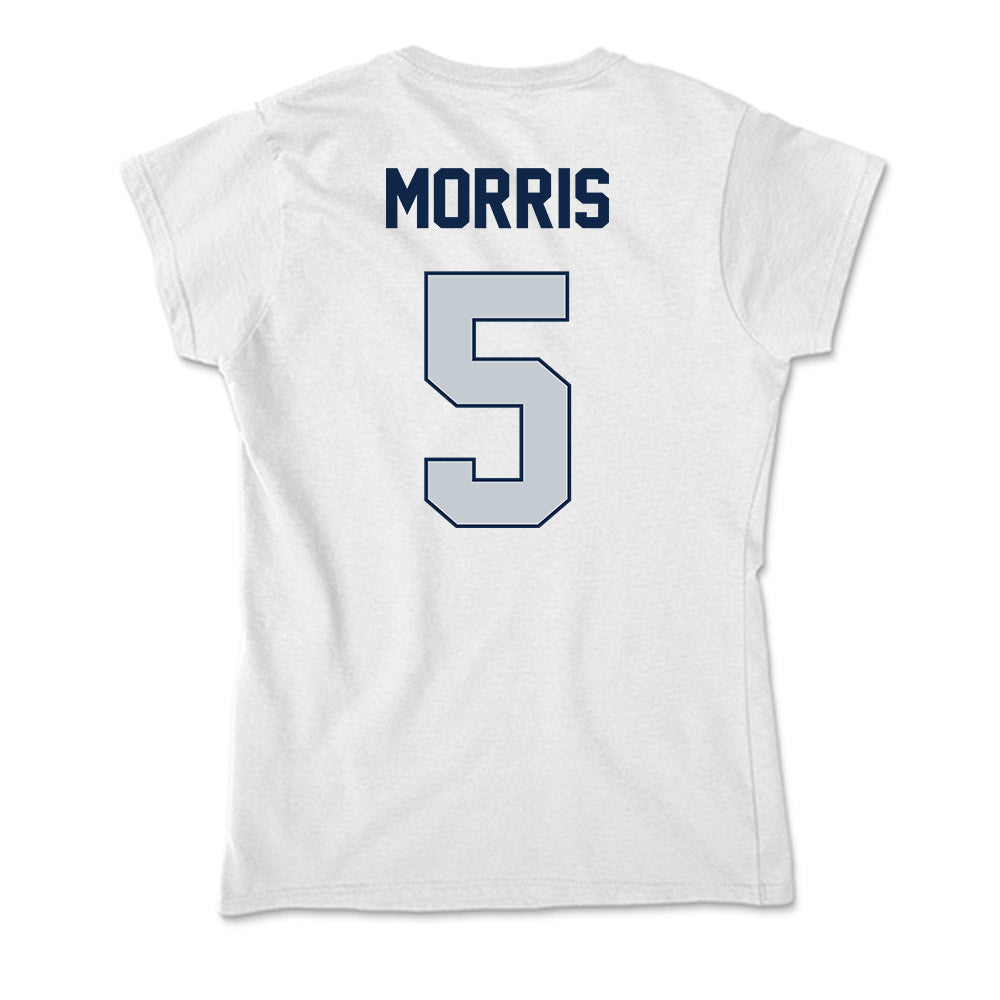 Samford - NCAA Women's Basketball : Francie Morris - Soft Style Women’s T-Shirt-1