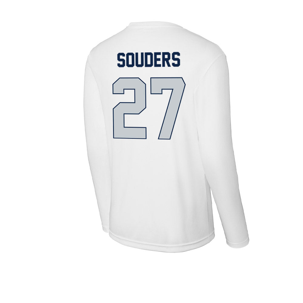 Samford - NCAA Baseball : Jake Souders - Activewear Long Sleeve T-Shirt-1