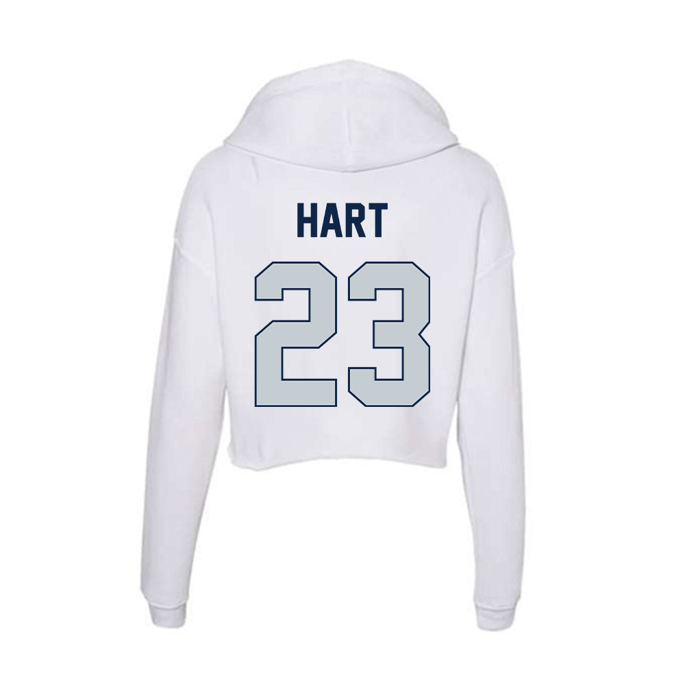 Samford - NCAA Softball : Katie Hart - Women's Crop Fleece Hoodie-1