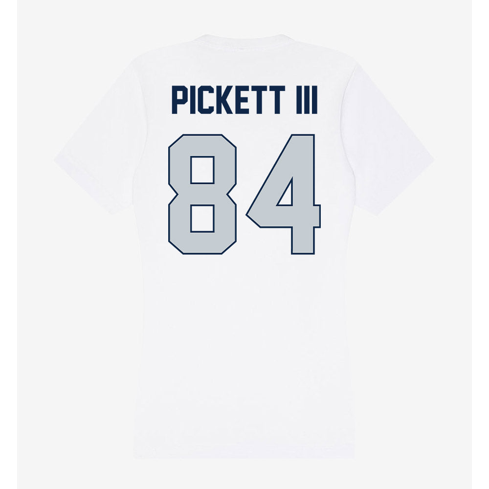 Samford - NCAA Football : Sam Pickett III - Women's V-Neck T-Shirt-1