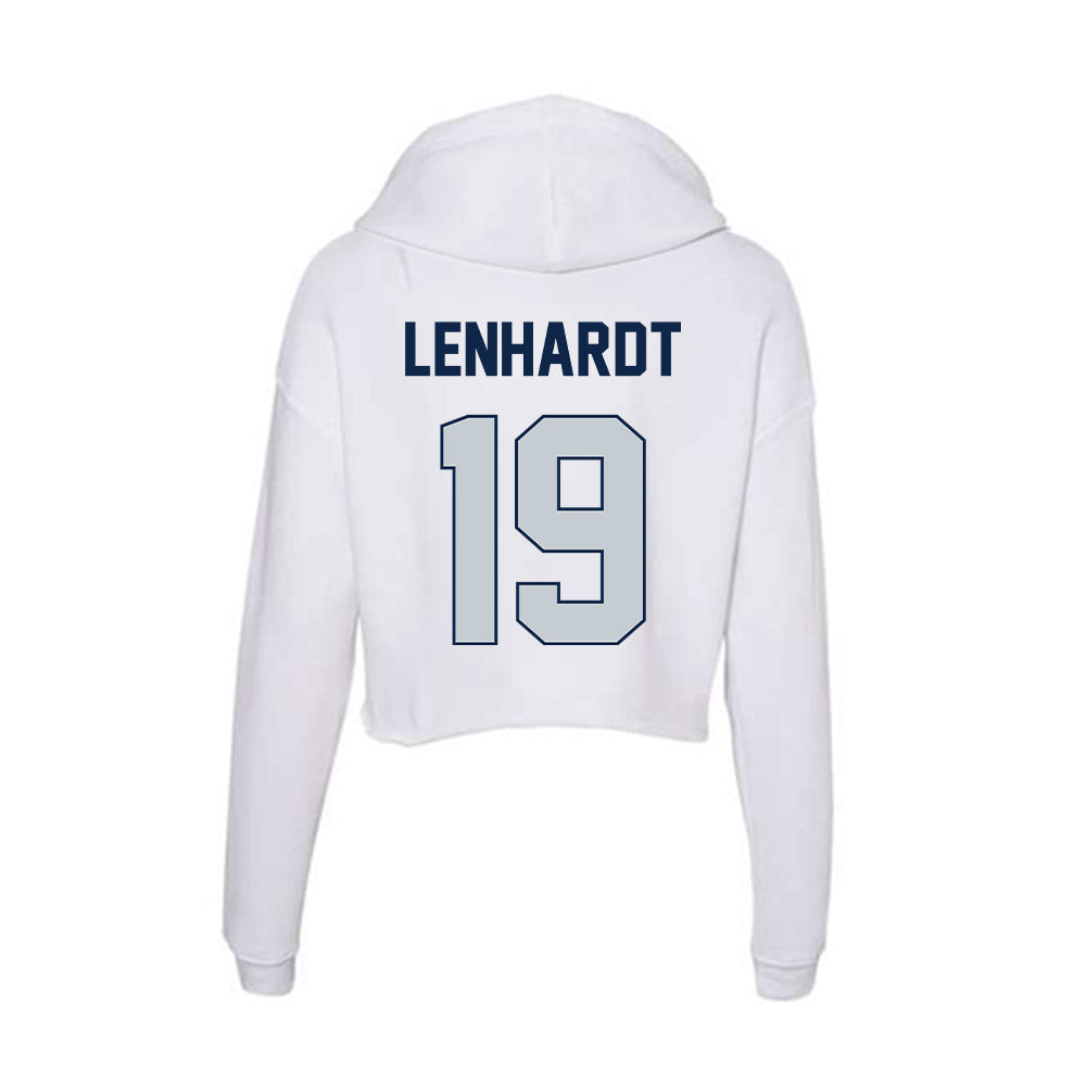 Samford - NCAA Football : Trey Lenhardt - Women's Crop Fleece Hoodie-1