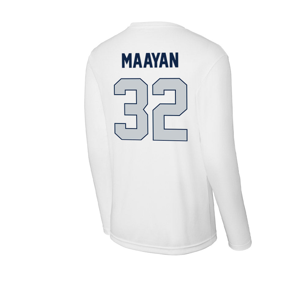 Samford - NCAA Women's Basketball : Yael Maayan - Activewear Long Sleeve T-Shirt-1