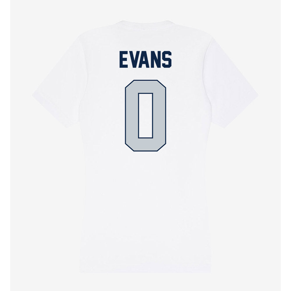 Samford - NCAA Football : Cj Evans - Women's V-Neck T-Shirt-1