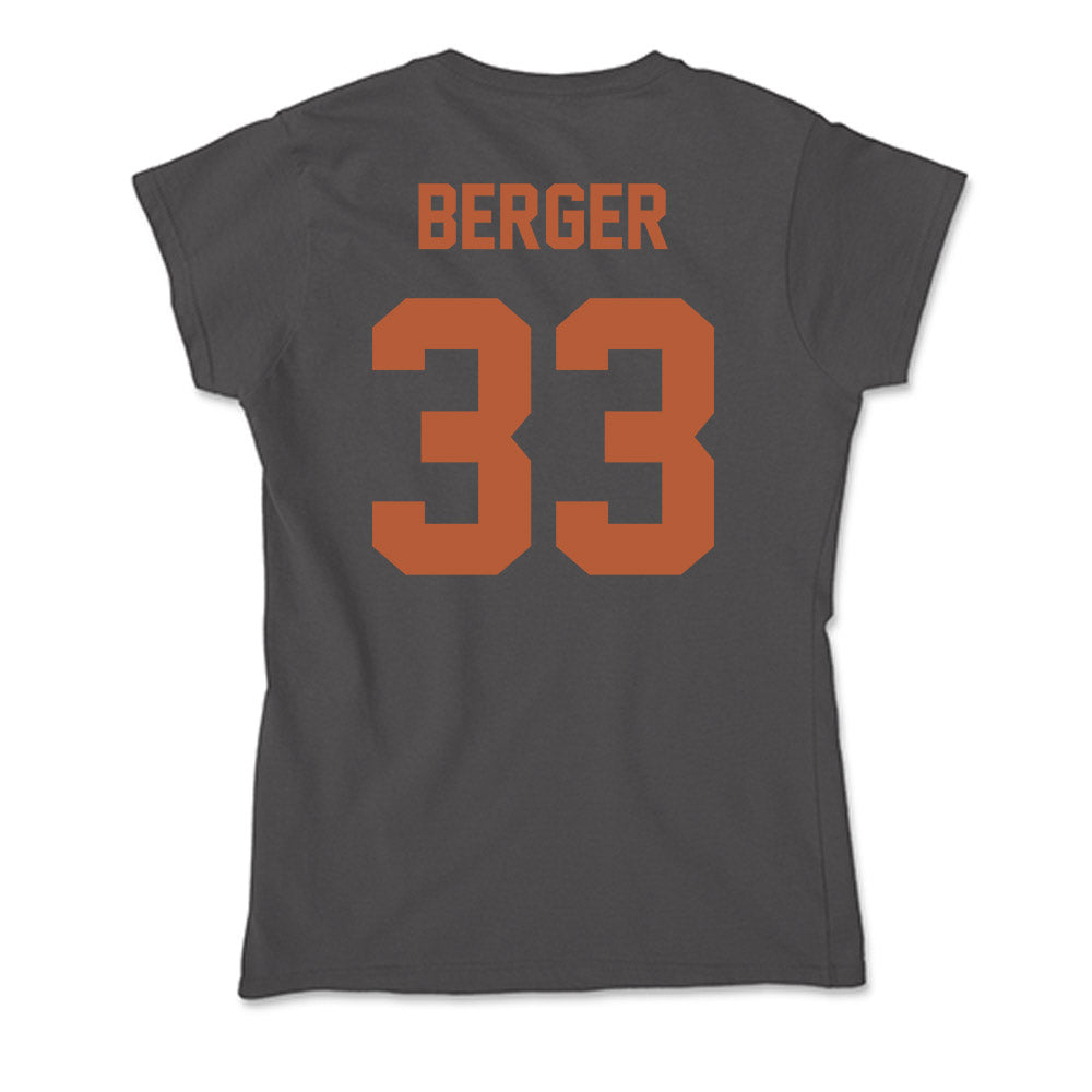 Texas - NCAA Football : Carson Berger - Soft Style Women’s T-Shirt-1