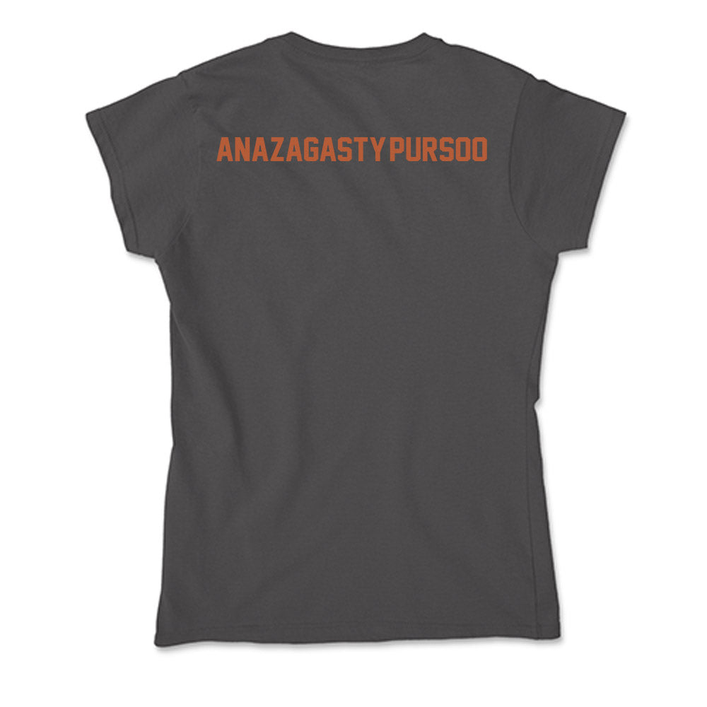 Texas - NCAA Women's Tennis : Ariana Anazagasty-Pursoo - Soft Style Women’s T-Shirt-1