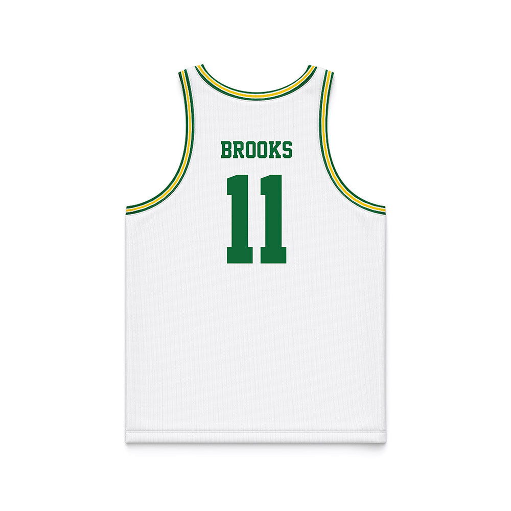 KYSU - NCAA Men's Basketball : Tyson Brooks - White Basketball Jersey-1