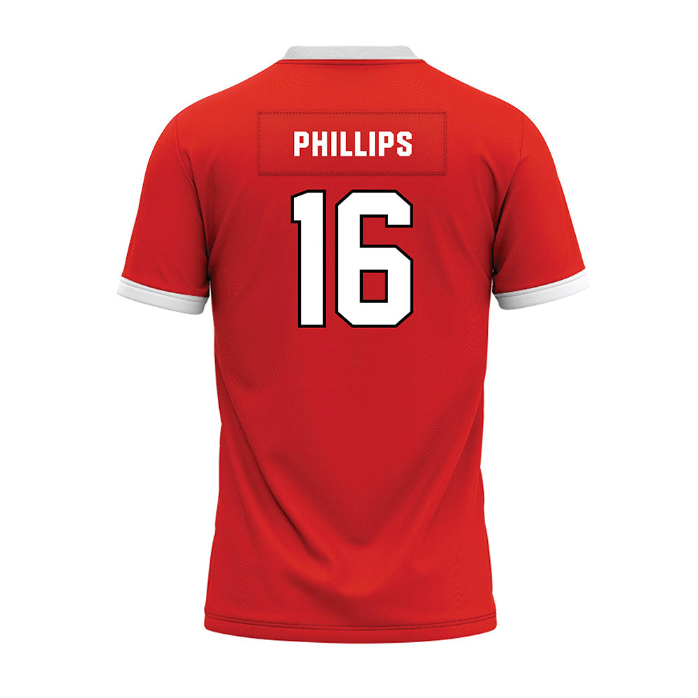 Texas Tech - NCAA Football : Holden Phillips - Football Jersey-1