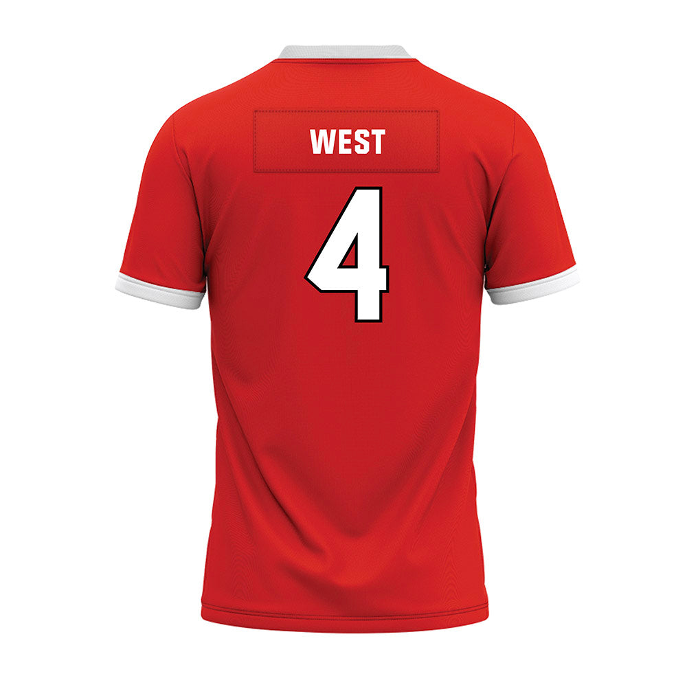 Texas Tech - NCAA Football : Tyrone West - Football Jersey-1