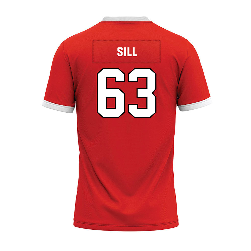 Texas Tech - NCAA Football : Daniel Sill - Football Jersey-1