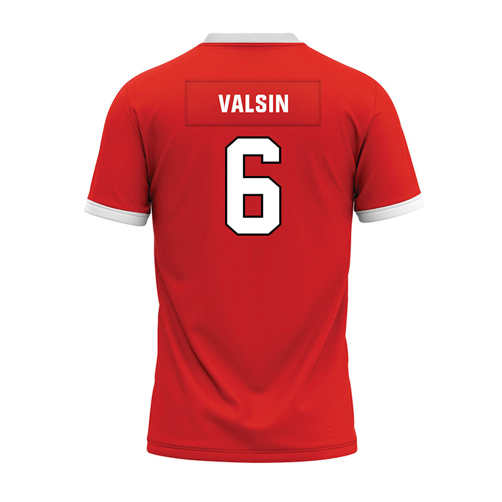 Texas Tech - NCAA Football : Kelby Valsin - Football Jersey