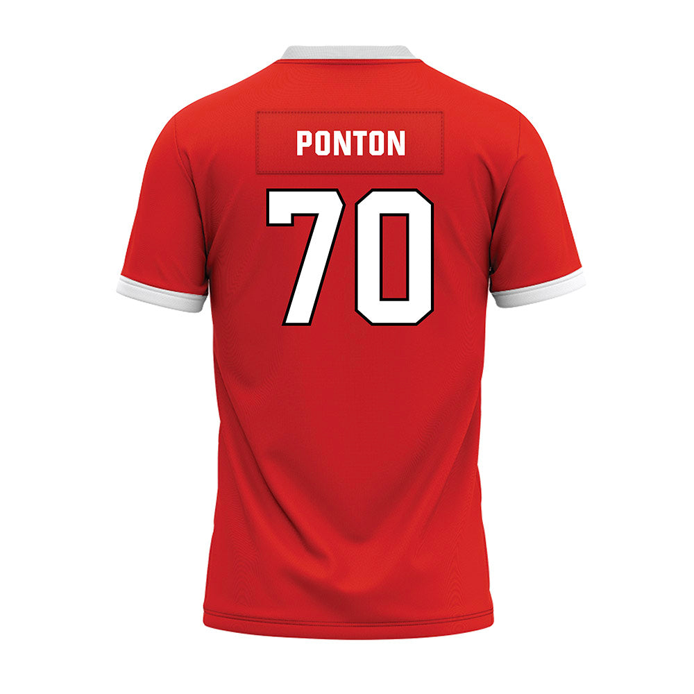 Texas Tech - NCAA Football : Jacob Ponton - Football Jersey
