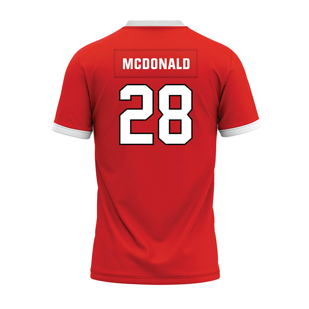 Texas Tech - NCAA Football : Bray Mcdonald - Football Jersey-1