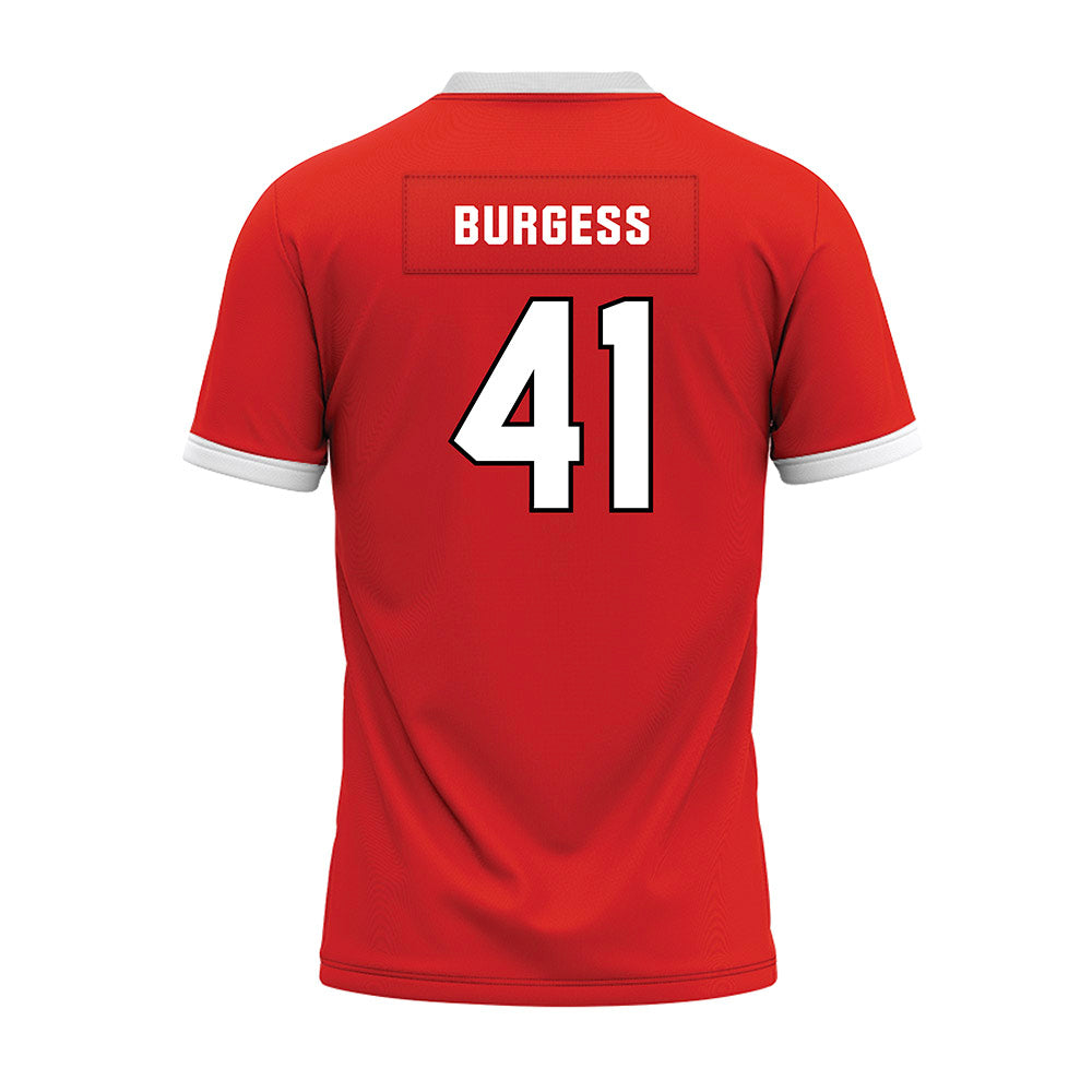 Texas Tech - NCAA Football : Jack Burgess - Football Jersey