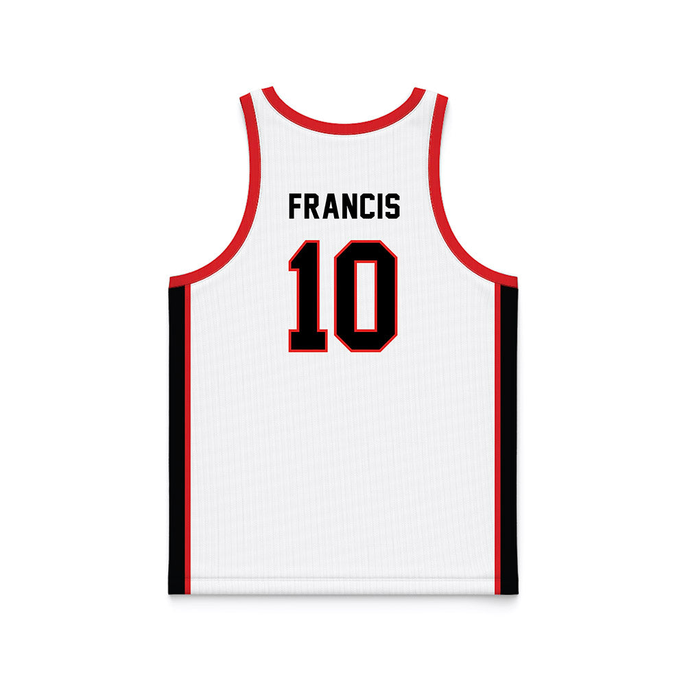 Texas Tech - NCAA Men's Basketball : Jack Francis - Basketball Jersey