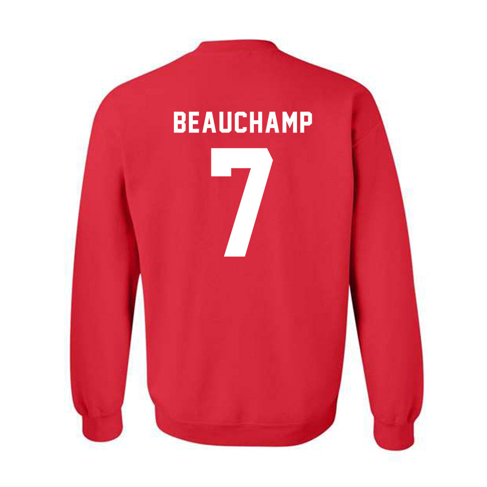NWOSU - NCAA Football : Luke Beauchamp - Classic Shersey Crewneck Sweatshirt-1