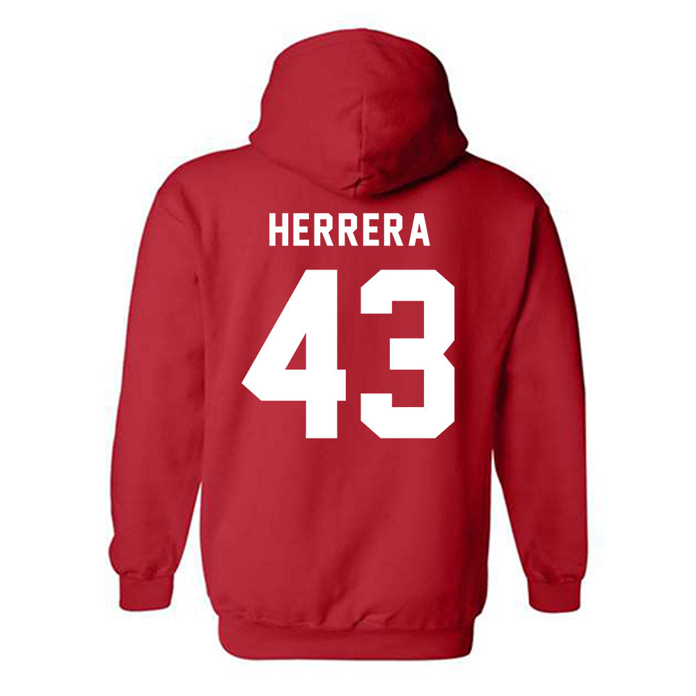 NWOSU - NCAA Baseball : Elias Herrera - Classic Shersey Hooded Sweatshirt-1