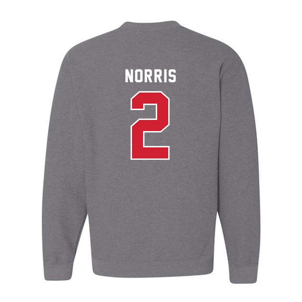 NWOSU - NCAA Men's Basketball : Justin Norris - Classic Shersey Crewneck Sweatshirt-1
