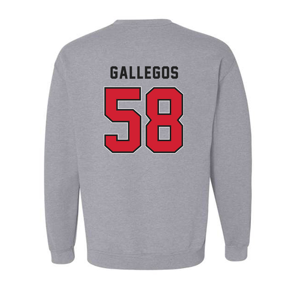 NWOSU - NCAA Football : Ivan Gallegos - Classic Shersey Crewneck Sweatshirt-1