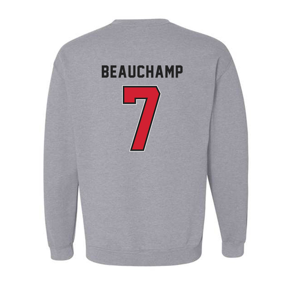 NWOSU - NCAA Football : Luke Beauchamp - Classic Shersey Crewneck Sweatshirt-1