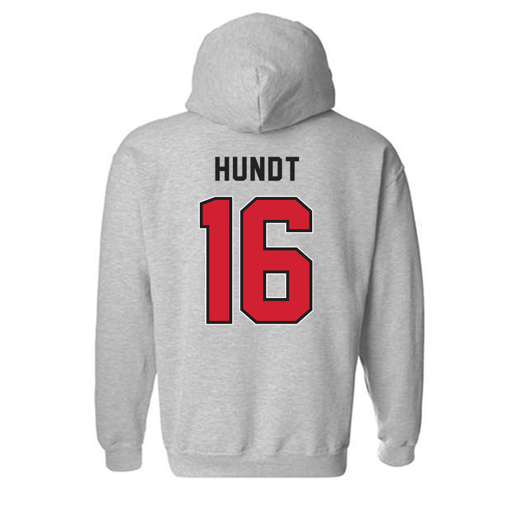 NWOSU - NCAA Women's Soccer : Madalyn Hundt - Classic Shersey Hooded Sweatshirt-1
