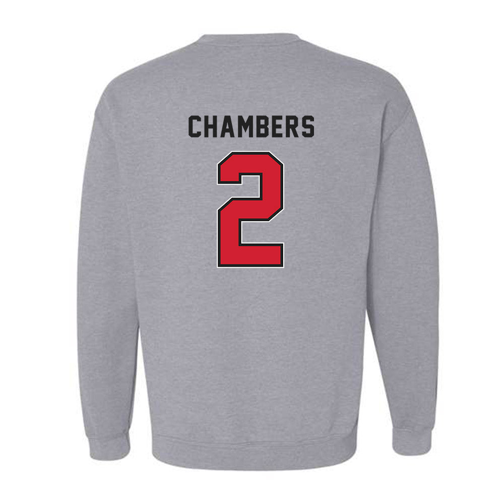 NWOSU - NCAA Football : Jemelh Chambers - Classic Shersey Crewneck Sweatshirt-1