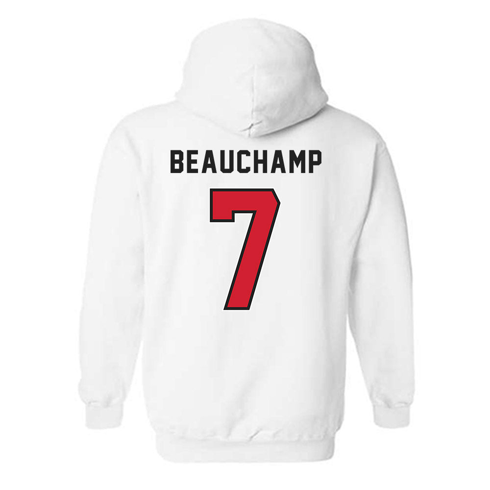 NWOSU - NCAA Football : Luke Beauchamp - Classic Shersey Hooded Sweatshirt-1