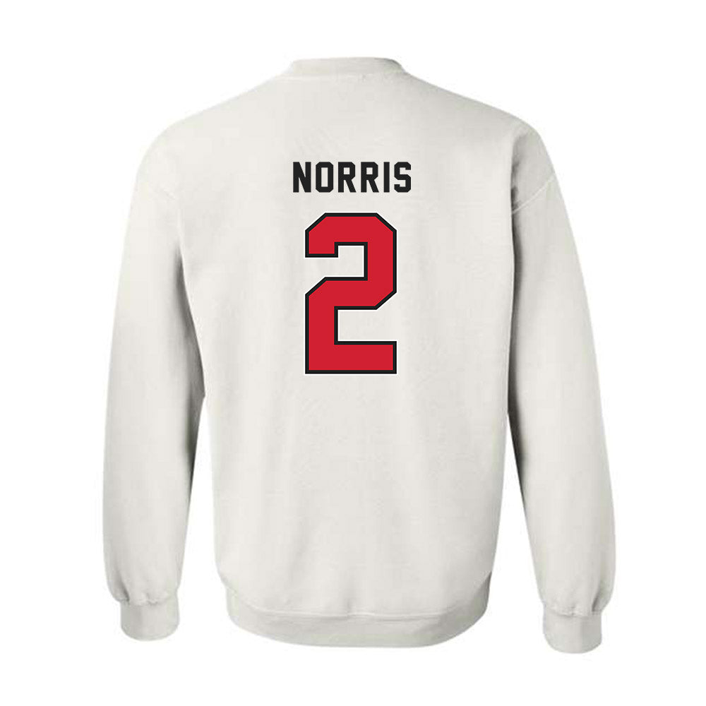 NWOSU - NCAA Men's Basketball : Justin Norris - Classic Shersey Crewneck Sweatshirt-1
