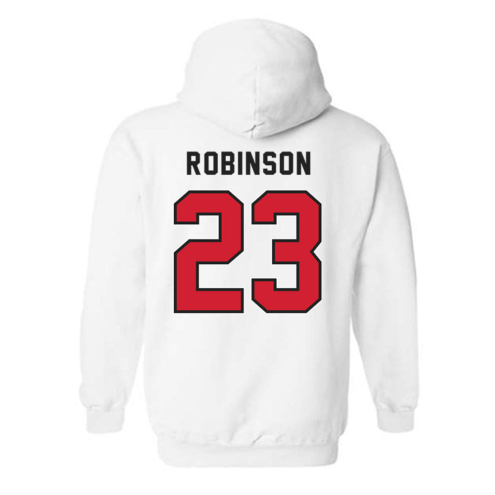 NWOSU - NCAA Women's Volleyball : Sabre Robinson - Classic Shersey Hooded Sweatshirt-1
