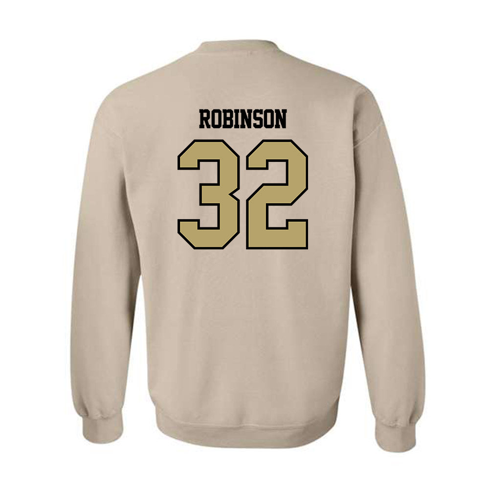 Lindenwood - NCAA Football : Legend Robinson - Classic Shersey Crewneck Sweatshirt-1