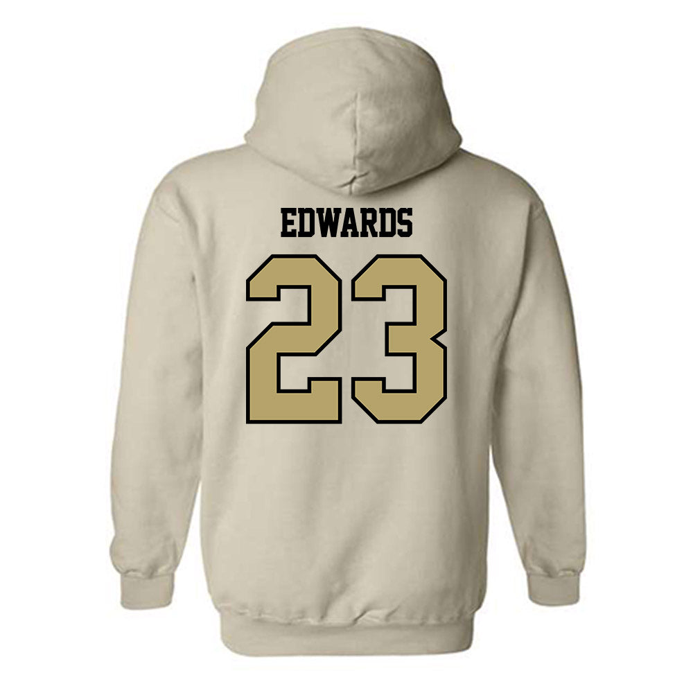 Lindenwood - NCAA Football : Devon Edwards - Classic Shersey Hooded Sweatshirt-1