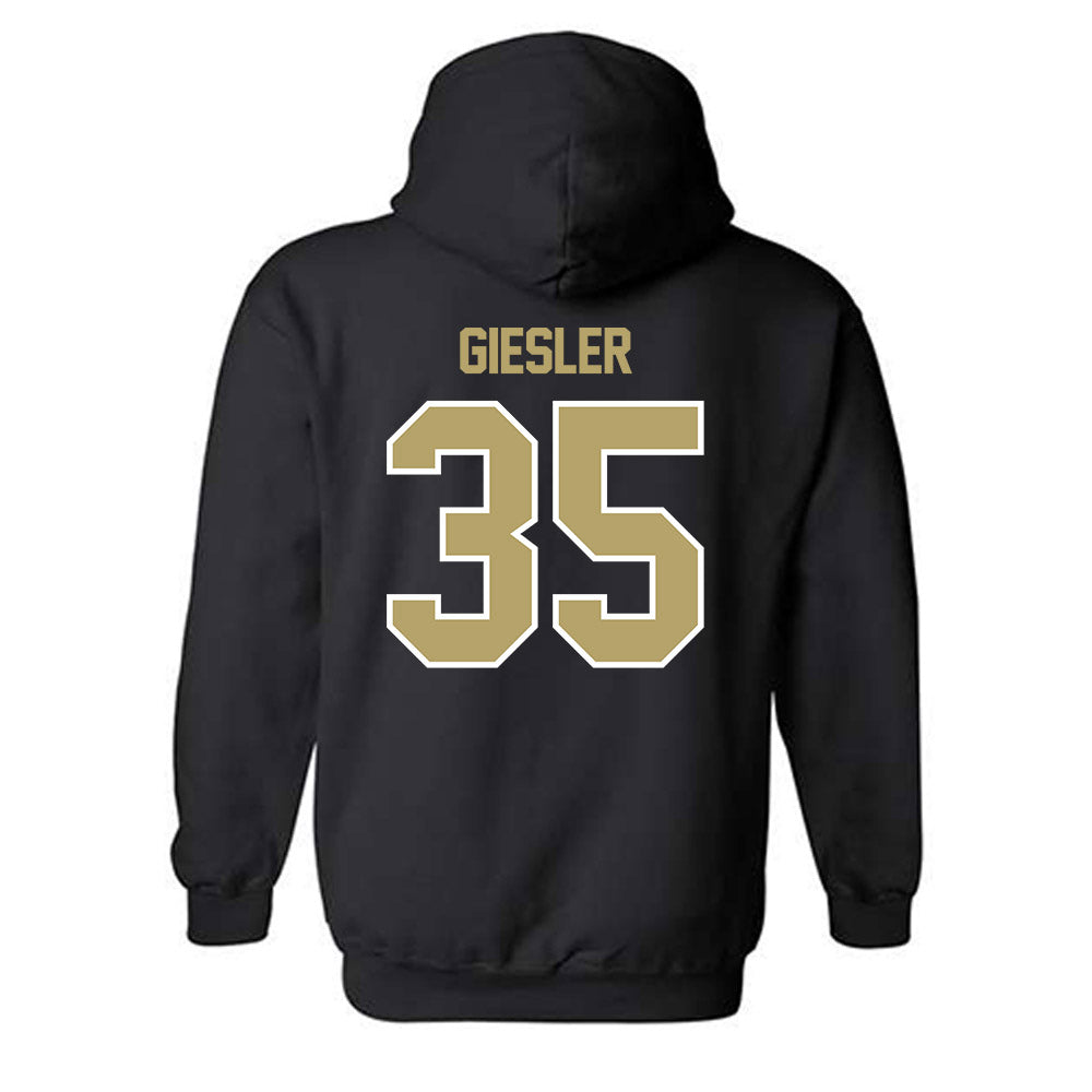 Lindenwood - NCAA Football : Bryce Giesler - Classic Shersey Hooded Sweatshirt-1