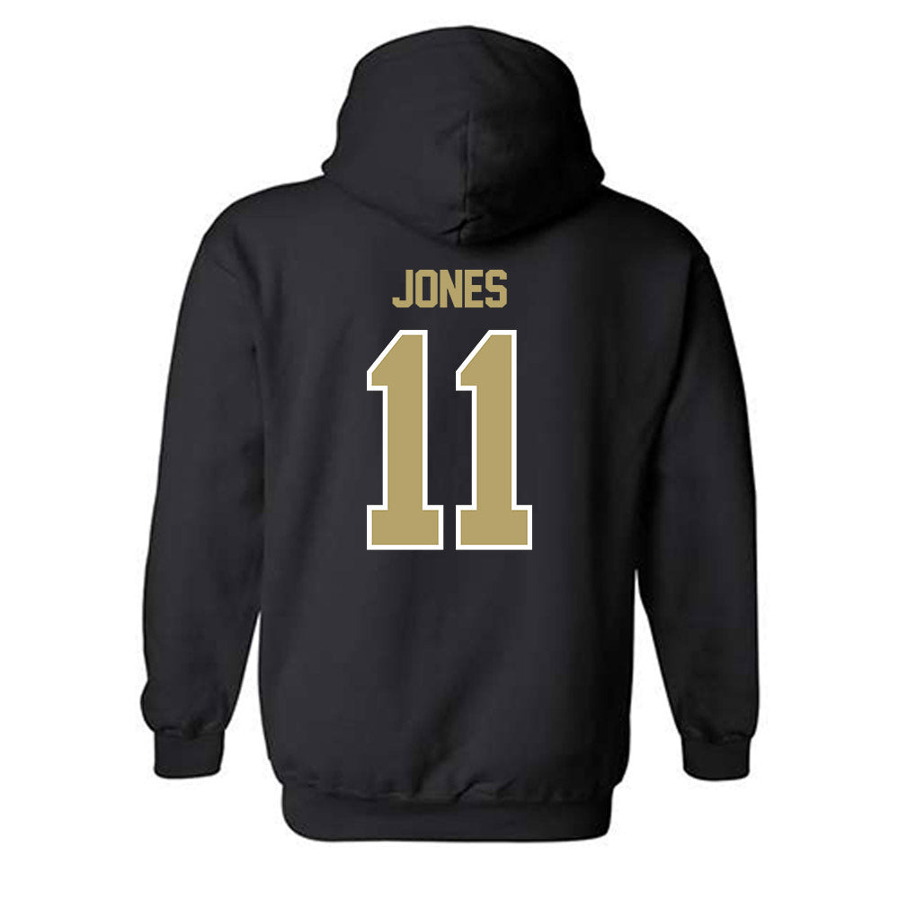 Lindenwood - NCAA Football : Caelum Jones - Classic Shersey Hooded Sweatshirt-1