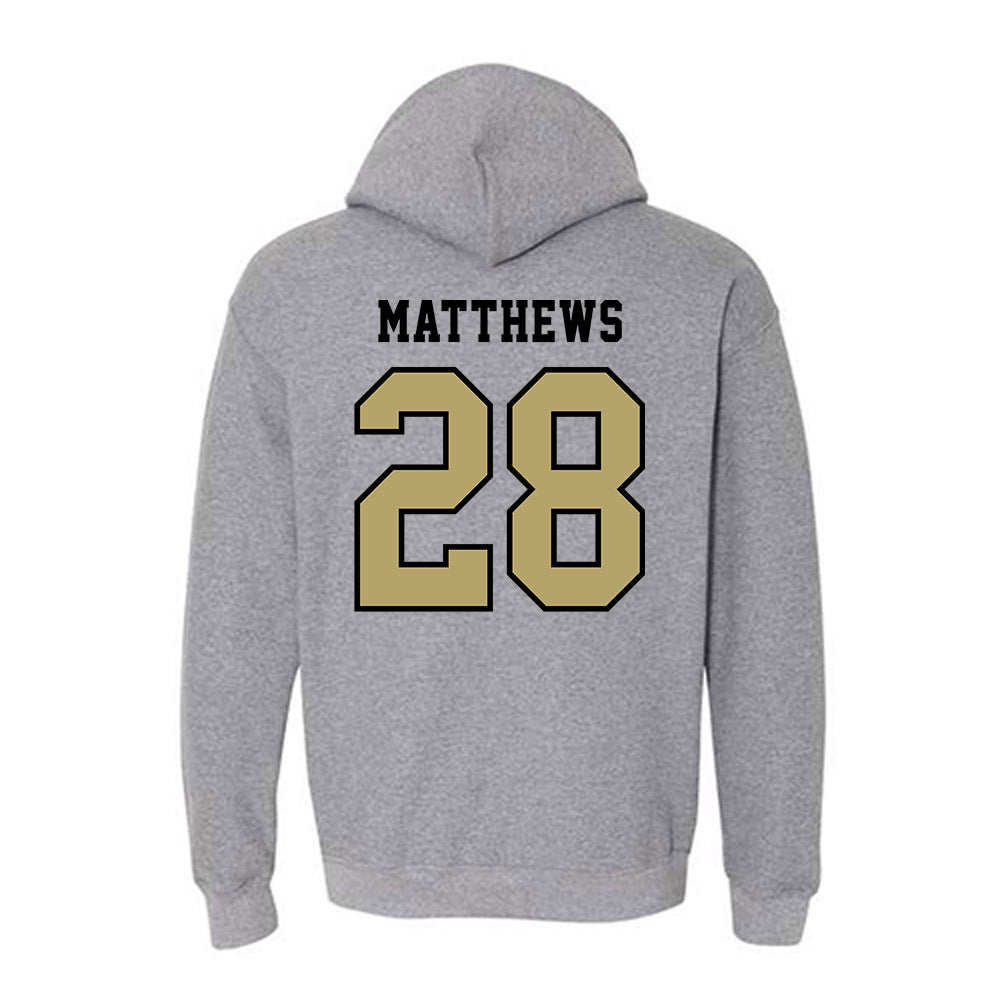 Lindenwood - NCAA Men's Soccer : Jordan Matthews - Classic Shersey Hooded Sweatshirt-1