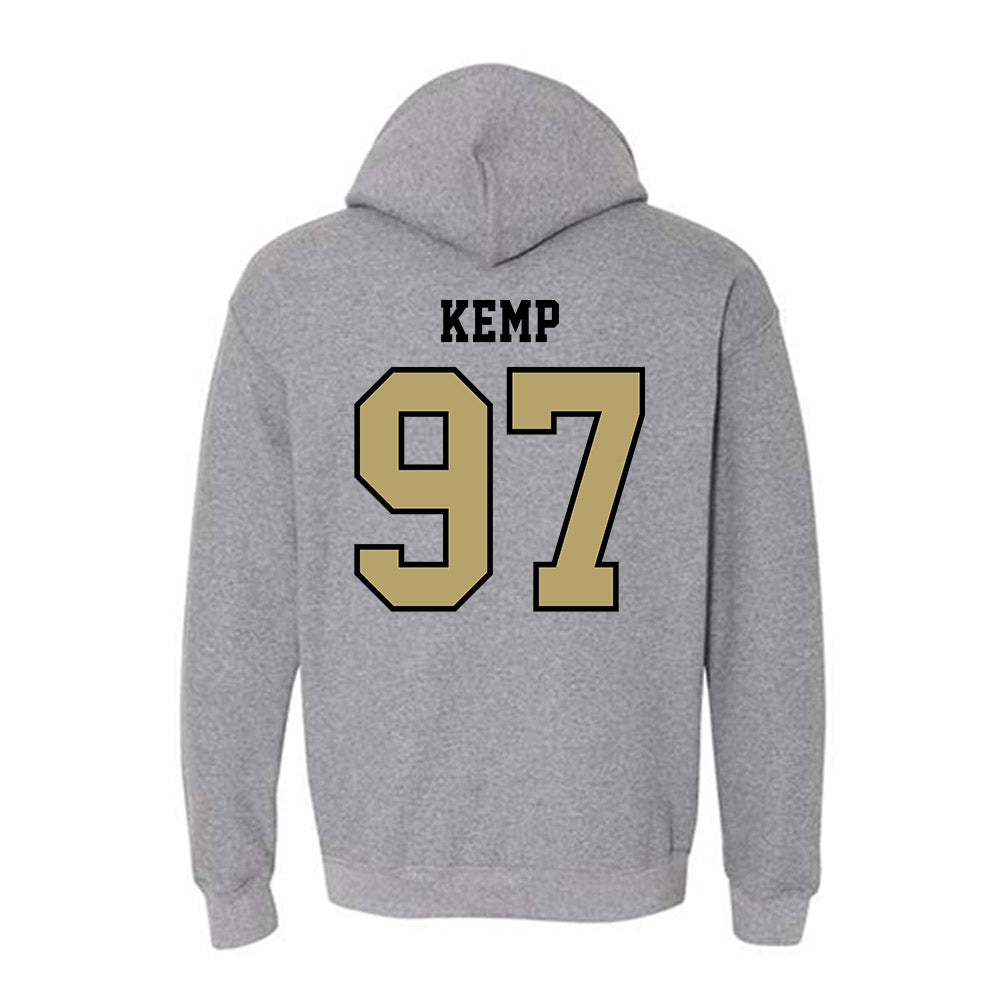 Lindenwood - NCAA Football : Jamison Kemp - Classic Shersey Hooded Sweatshirt-1