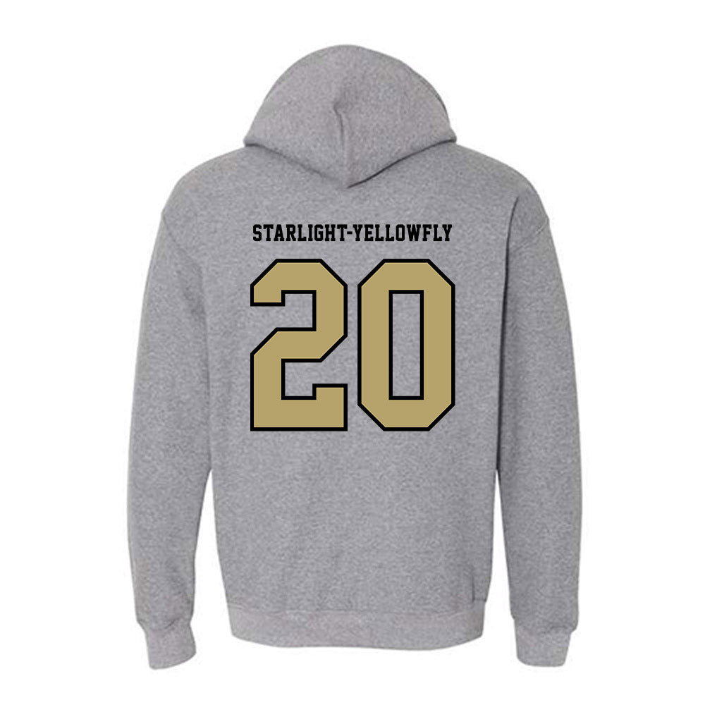 Lindenwood - NCAA Women's Ice Hockey : Tatem Starlight-Yellowfly - Classic Shersey Hooded Sweatshirt-1