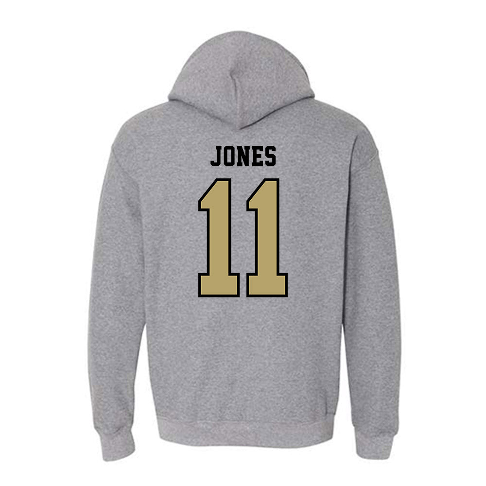 Lindenwood - NCAA Football : Caelum Jones - Classic Shersey Hooded Sweatshirt-1