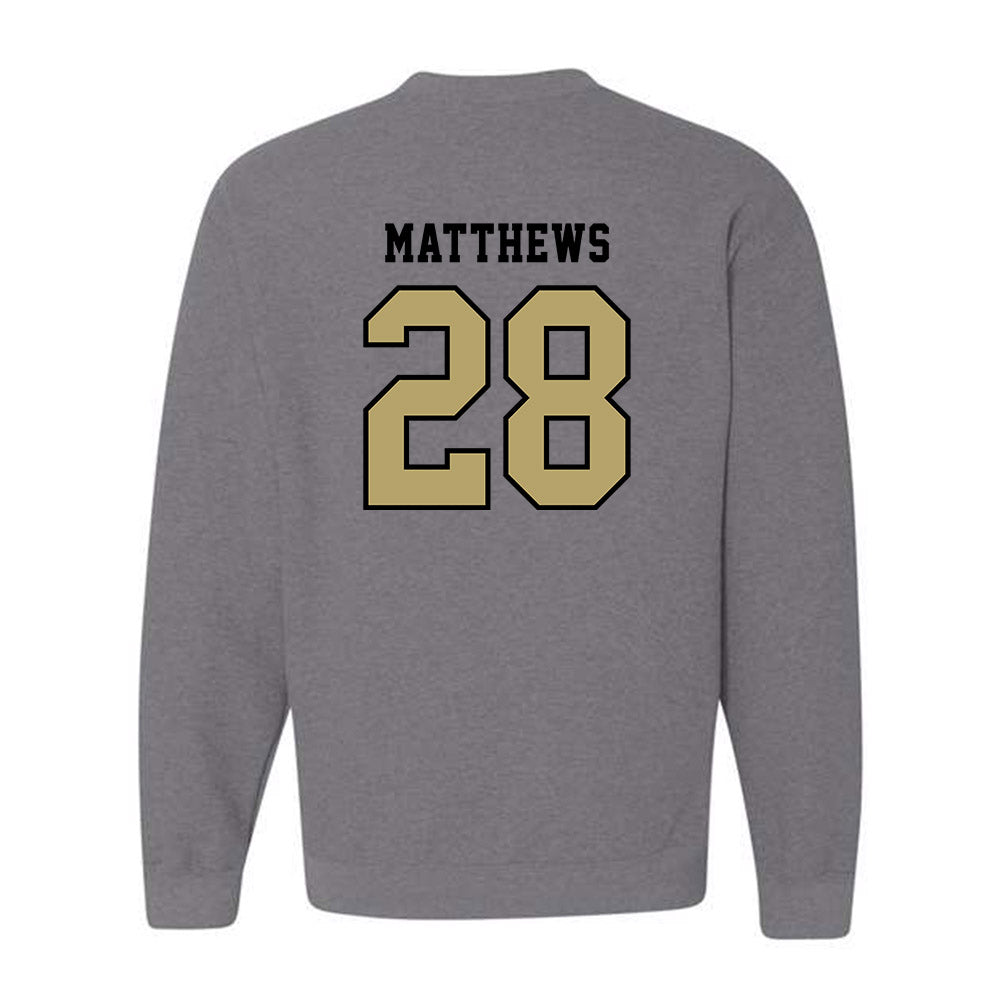 Lindenwood - NCAA Men's Soccer : Jordan Matthews - Classic Shersey Crewneck Sweatshirt-1