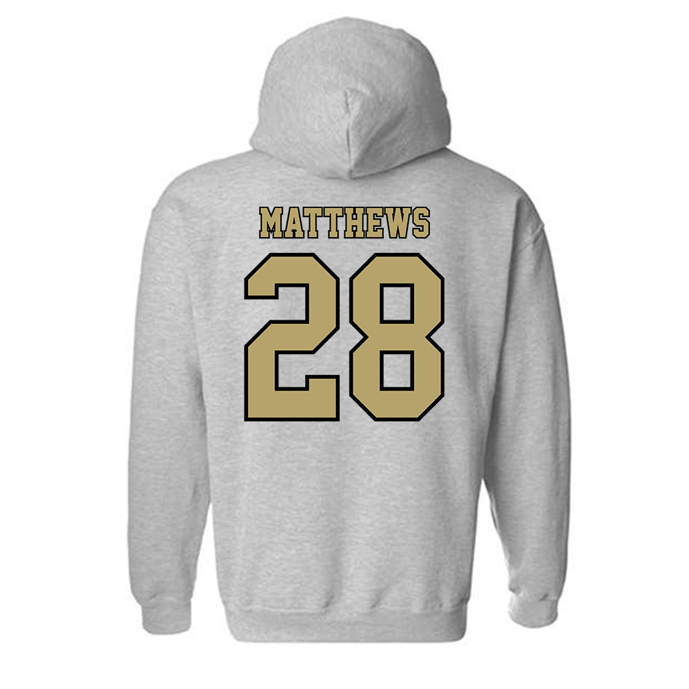 Lindenwood - NCAA Men's Soccer : Jordan Matthews - Classic Shersey Hooded Sweatshirt-1