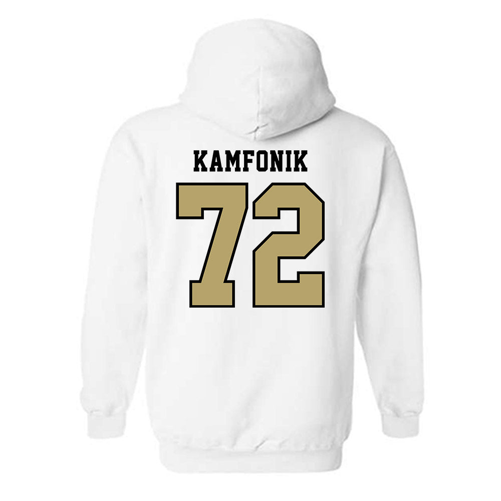 Lindenwood - NCAA Football : Cody Kamfonik - Classic Shersey Hooded Sweatshirt-1