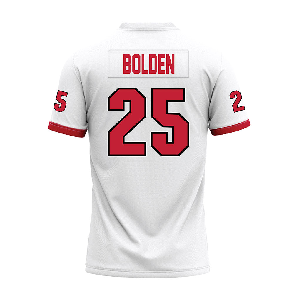 Miami of Ohio - NCAA Football : Mitchell Bolden - White Premium Football Jersey-1